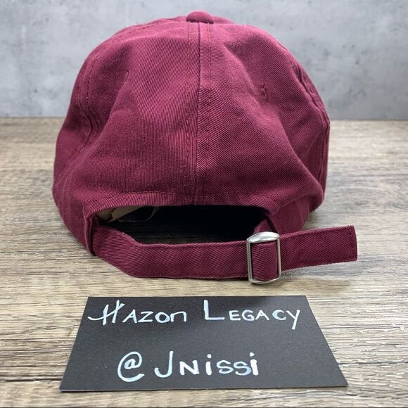 Mississippi State Bulldogs~Maroon/White~Adjustable Sizing Cap / Hat~Preowned - Picture 4 of 6